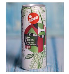 EPSA Green Iced Tea 330 ml- 24 Cans