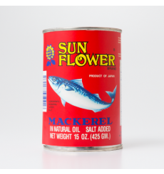 Sunflower Mackerel in Natural Oil E/O